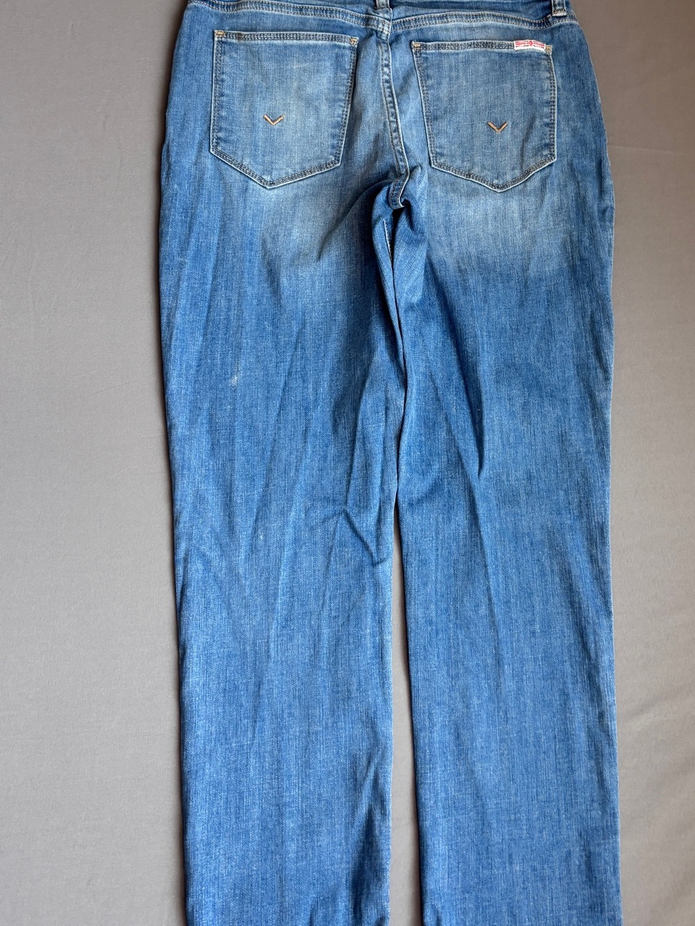 Hudson Natalie Midrise Slim Boyfriend Jeans Women's 27 Light Wash Cuffed Denim - Picture 7 of 8